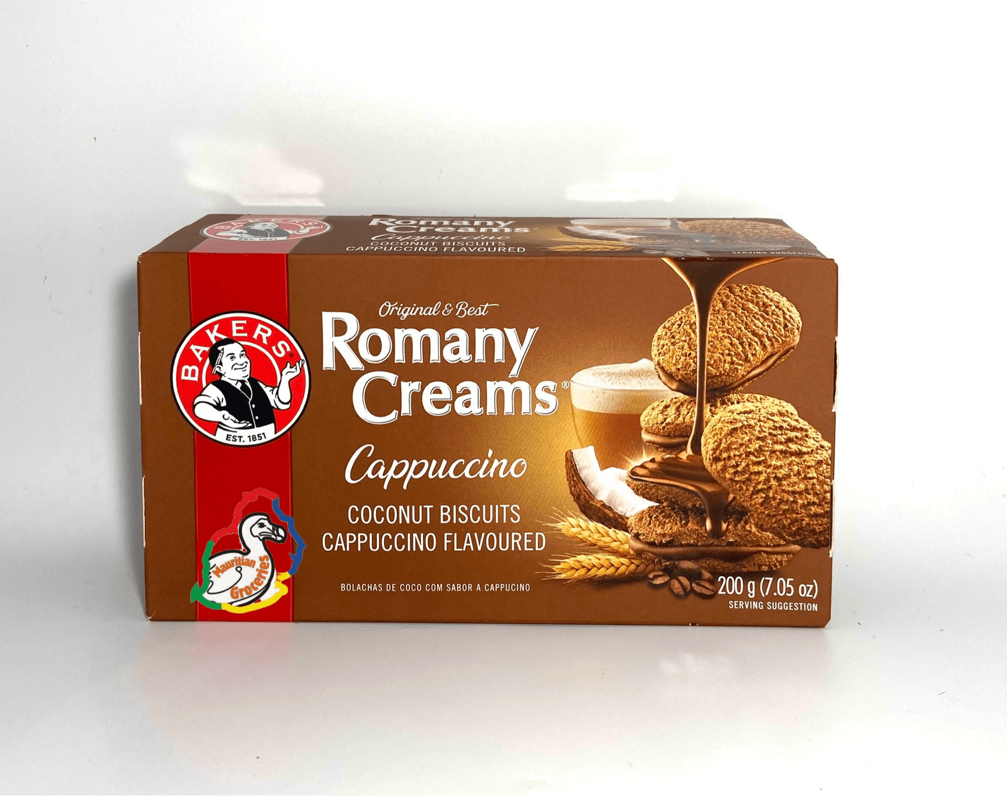 Romany Creams COCONUT BISCUITS CAPPUCCINO FLAVOURED 200g product image 2