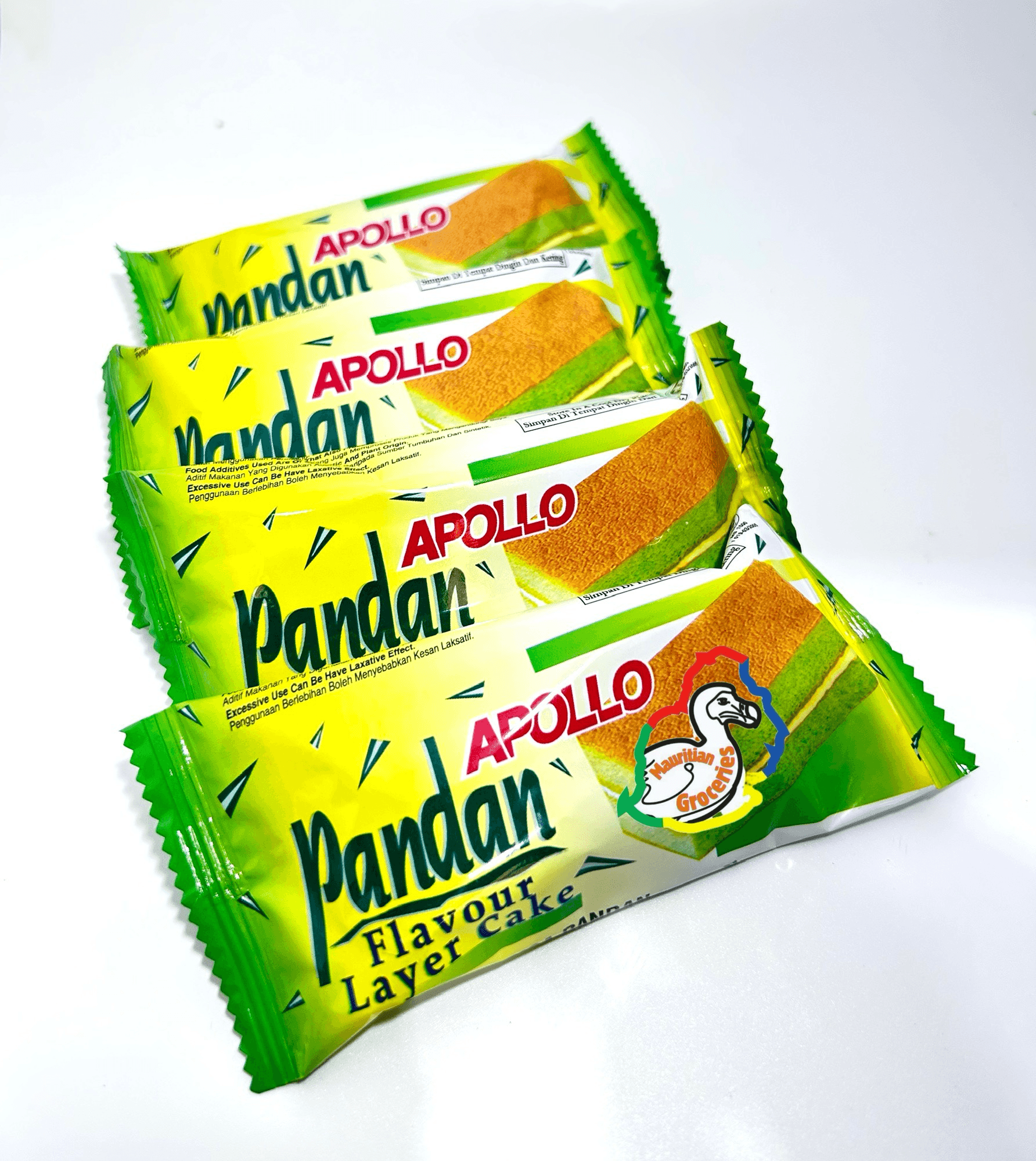 Apollo Pandan Layer Cake 18g Pack Of 8 product image 2