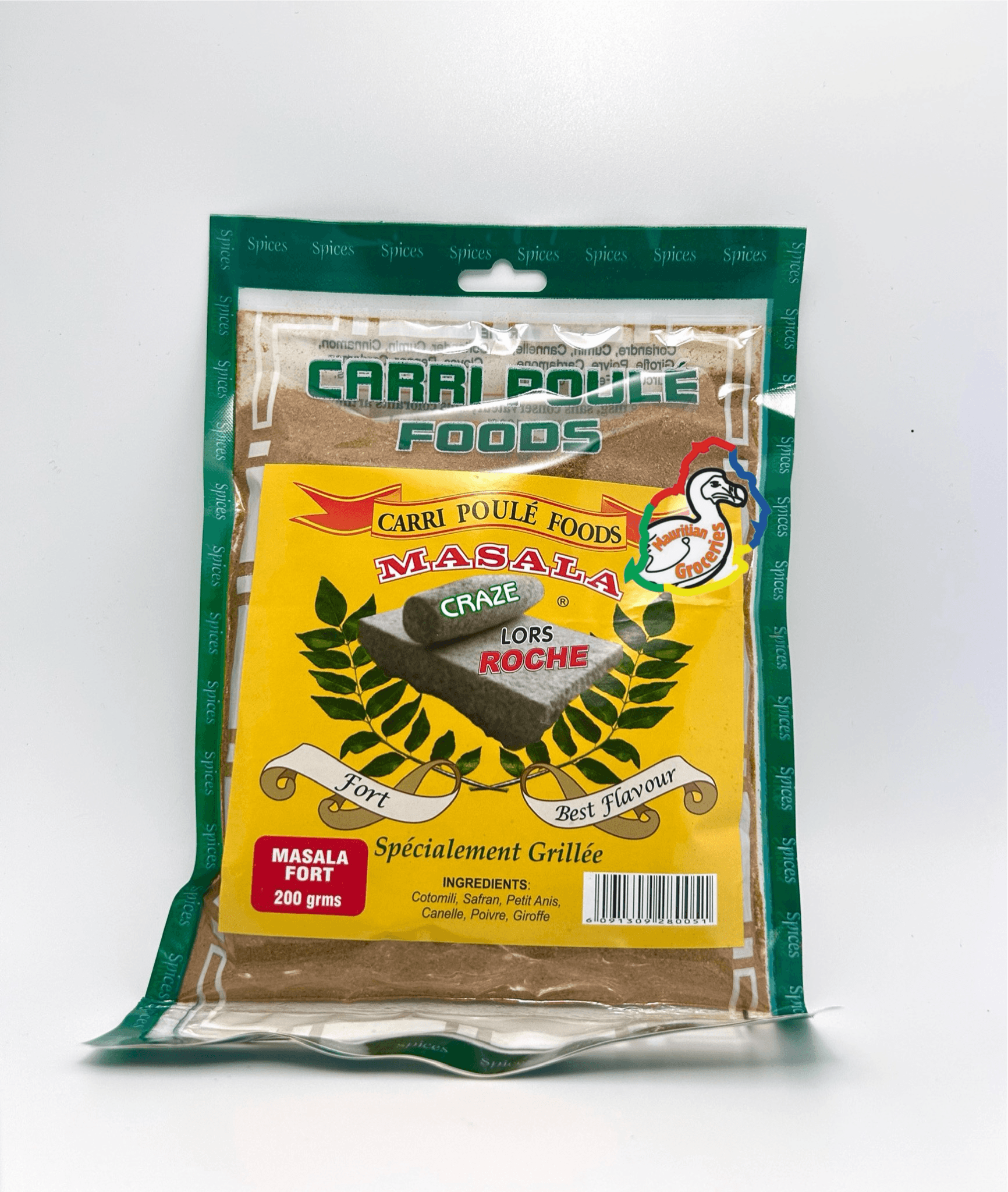Carri Poulè Foods Masala / Curry Powder Hot 400g