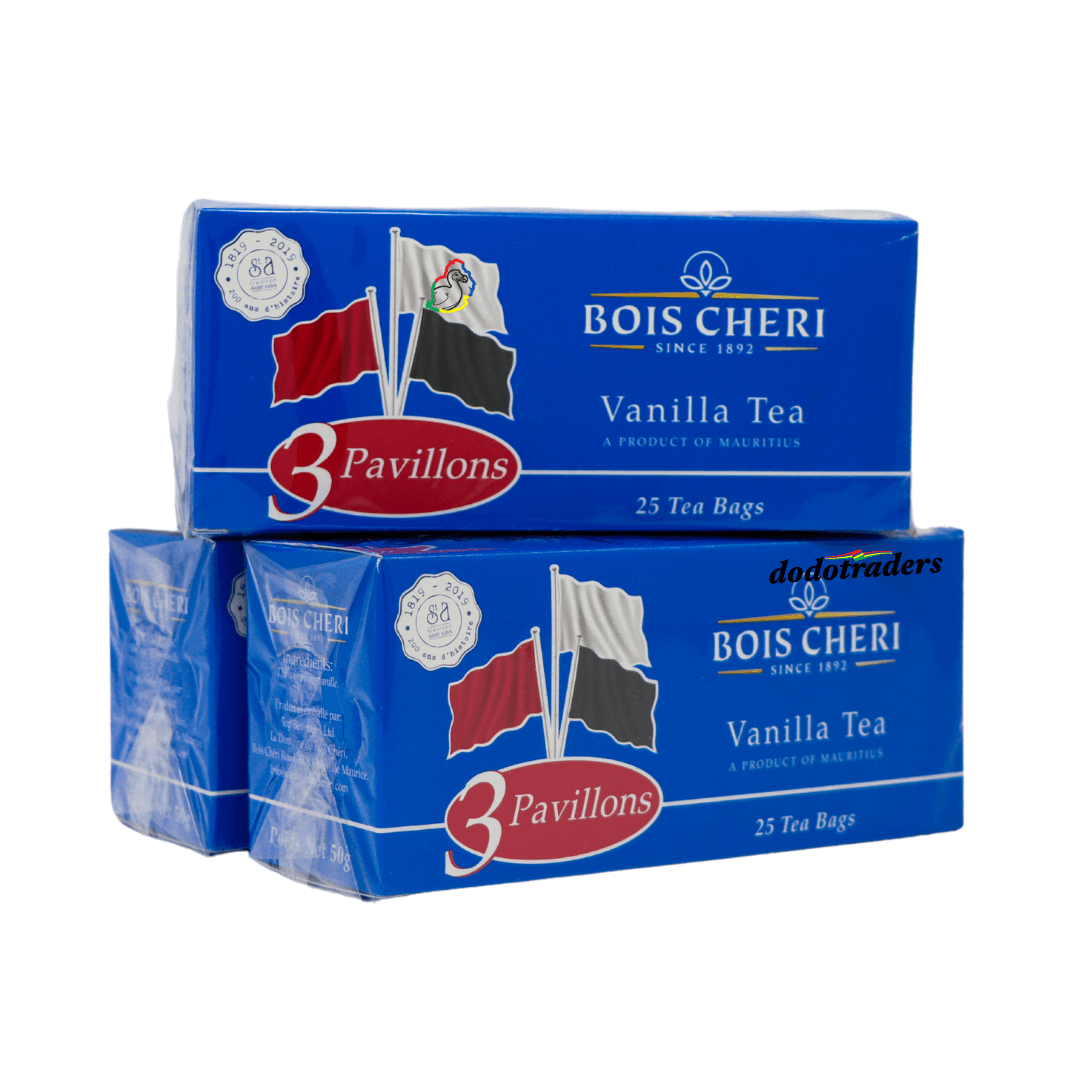 Bois Cheri Vanilla Tea Bags 50g
